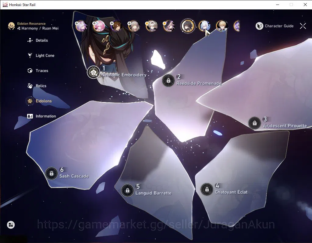 Honkai Star Rail Accounts End Game ASIA|TL 70|12 Limited |[Black Swan,The Herta]+Sign,Castorice,Cyrene,Firefly,Etc|MC 4
