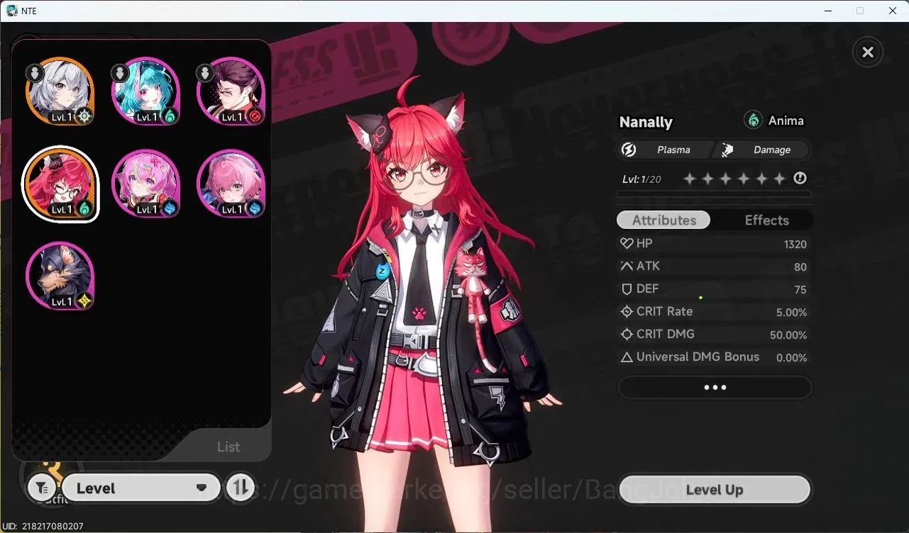 Neverness to Everness Accounts NA | Starter Lv 3 | 1 S-Class (Nanally)+ 5 A-Class image 2