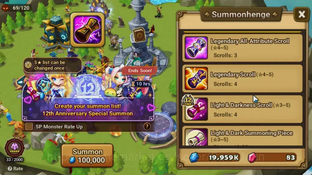 Summoners War: Sky Arena Accounts GLOBAL | NB 5 TESHAR,Starter Gacha 115 12Y+160 11Y image 2