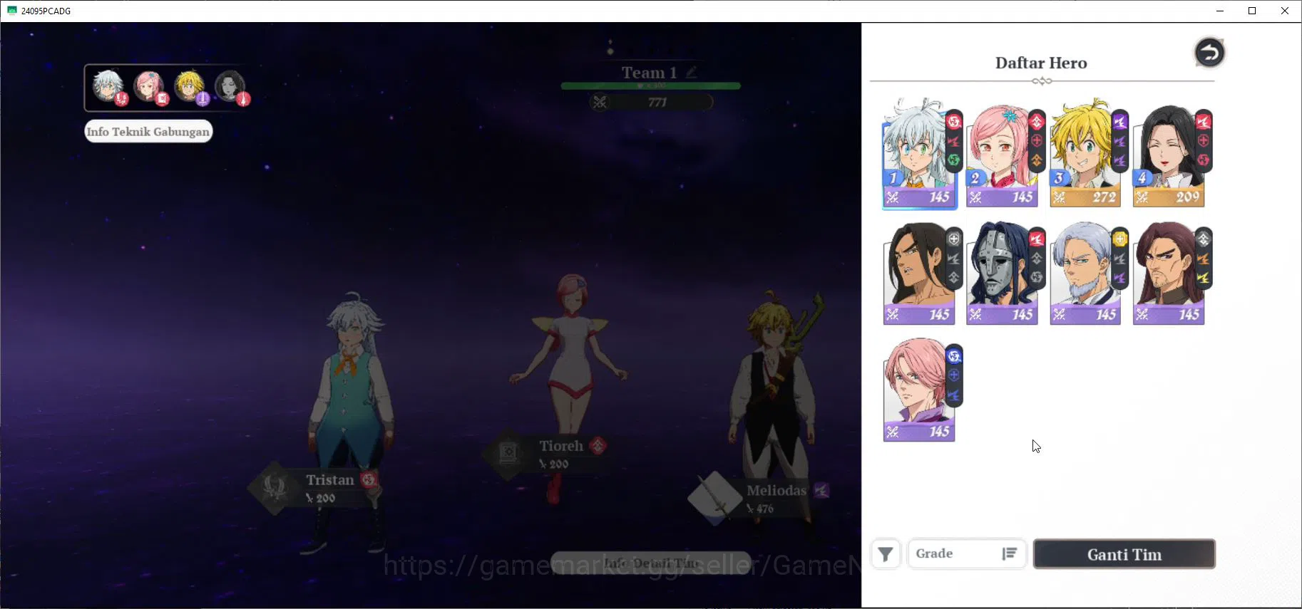 The Seven Deadly Sins: Origin Accounts [SEA] Lv 2 Fresh Starter| 2 SSR Meliodas,Guila and image 9