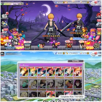 Bleach: Brave Souls Accounts Mid-Tier #BBS224: FRESH STORY, 15K Orbs!! [GLOBAL] BP ALL 1,3M | NEW REFINED ICHIGO 5/5, NEW 2