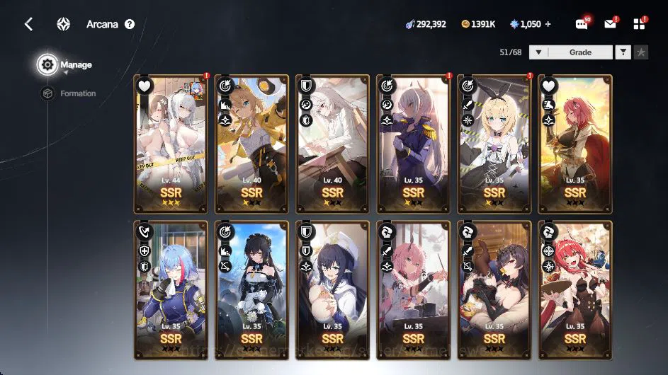StarSavior Accounts ASIA|Lv54|32SSR 4LB3 [(HildeLB3,RosariaLB1,LacyLB1 image 10