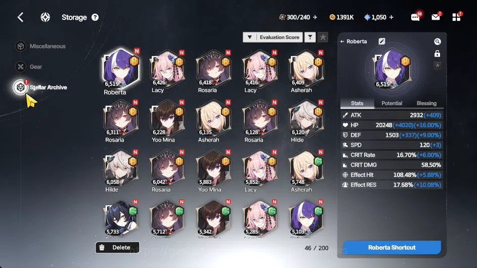 StarSavior Accounts ASIA|Lv54|32SSR 4LB3 [(HildeLB3,RosariaLB1,LacyLB1 image 20