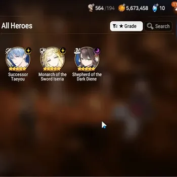 Epic Seven Accounts Starter Global|Unverif|Starter 3 ML(Miseria,Shepherd Dark Diene,S.Taeyou)Haru Collab|PoH+Bless