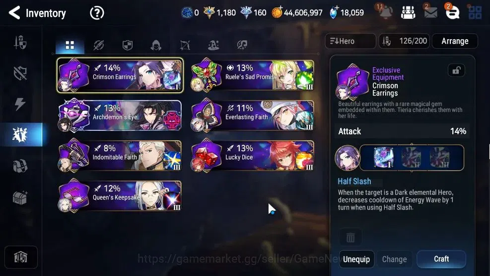 Epic Seven Accounts GLOBAL Unverif|16 ML(NOTOS,NM Luna,ArbiterVildred, image 20