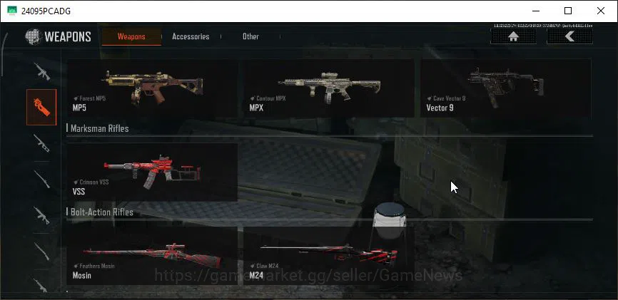 Arena Breakout Accounts Starter [MOBILE] Lv30|SV 24M|CV 14M|Royal Guard|Contour MPX,Crimson VSS,City ScarL,Etc|CN 8