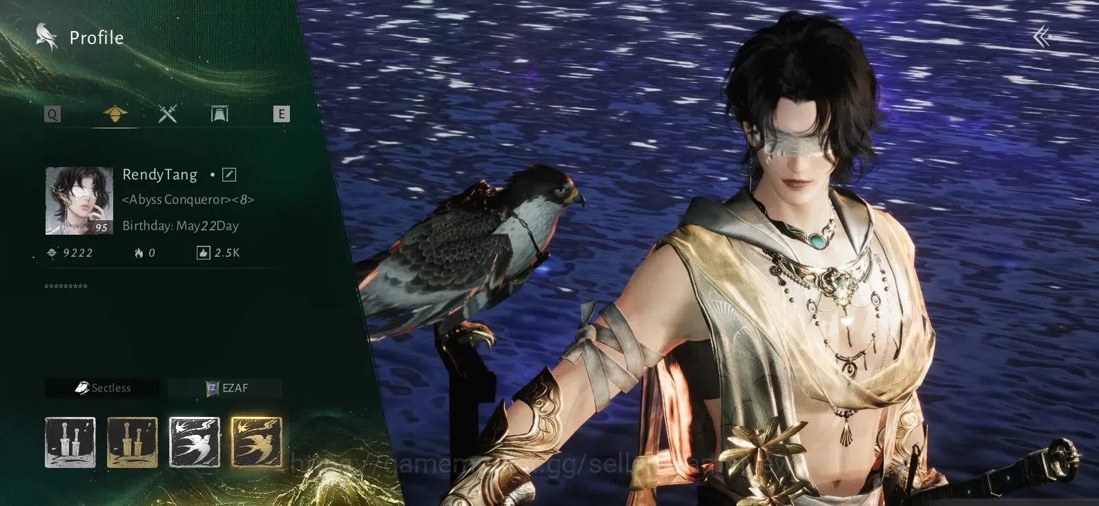 Where Winds Meet Accounts GLOBAL|Lv 95|2 HC |GS 30K|Abyss Conqueror|Return o image 3