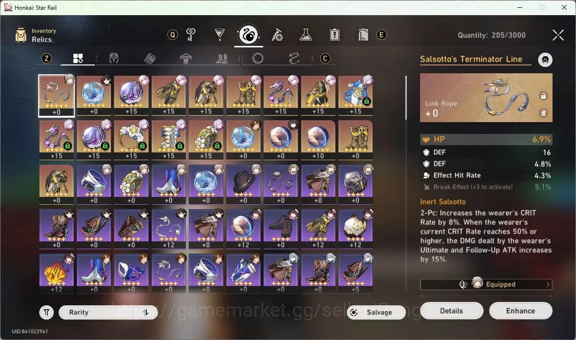 Honkai Star Rail Accounts ASIA|TL 42|6 Limited Char[Castorice+Sign],Evernigh image 10