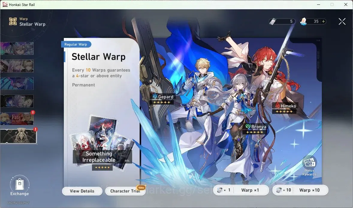 Honkai Star Rail Accounts ASIA|TL 42|6 Limited Char[Castorice+Sign],Evernigh image 13