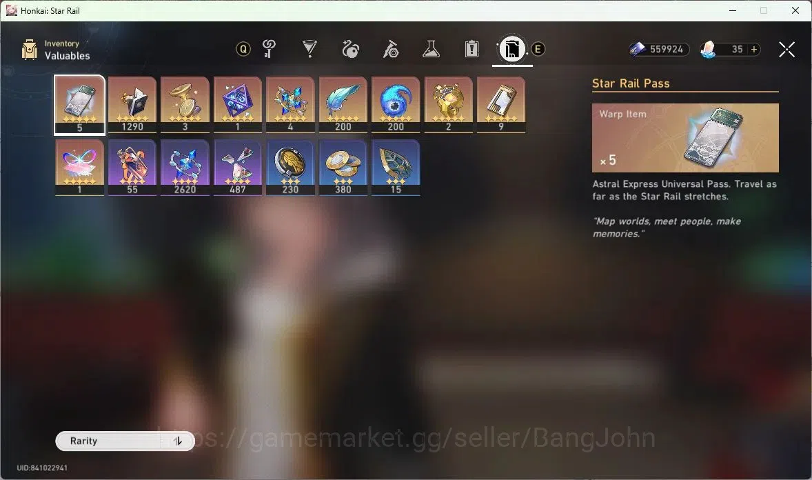 Honkai Star Rail Accounts ASIA|TL 42|6 Limited Char[Castorice+Sign],Evernigh image 6