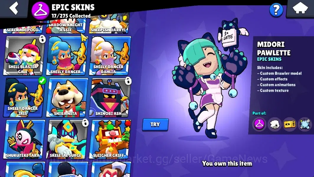 Brawl Stars Accounts 5757 Trophy|47 Brawlers 6 Max Lvl+2 Full Buffie [N image 18