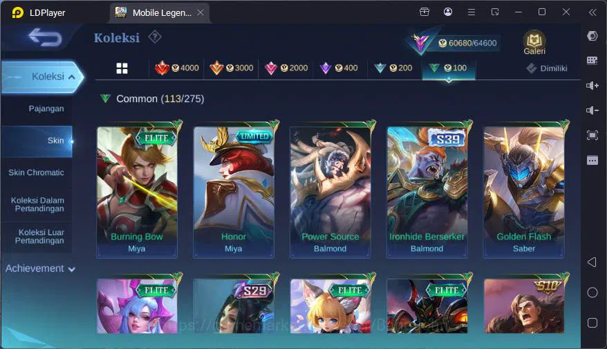 Mobile Legends: Bang Bang Accounts GLOBAL|Hero 114|Skin 223|Prime Yz,Kof Karina,Lucky image 10