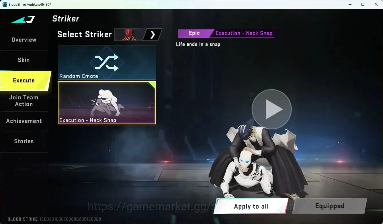 Blood Strike Accounts ASIA | Collab MCX-EVA-00 | Ultra SCAR-Force Of Nat image 5