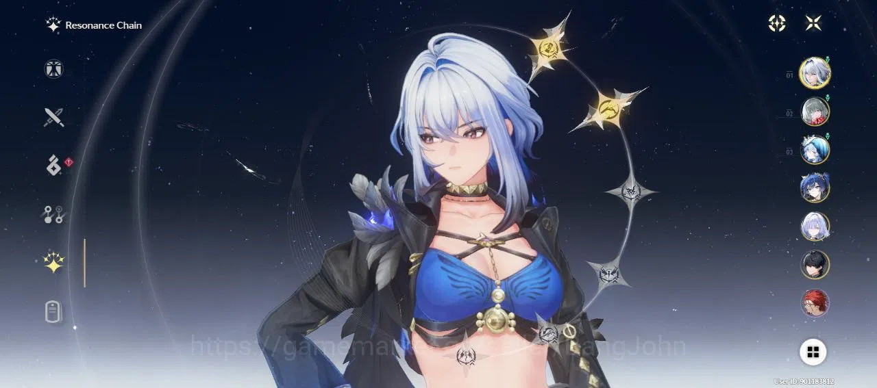 Wuthering Waves Accounts SEA|Rank 7|lvl 66|Galbrena lv 90, phrolova lv 80,  image 10