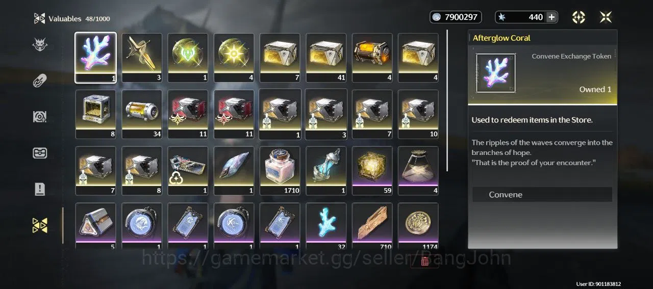 Wuthering Waves Accounts SEA|Rank 7|lvl 66|Galbrena lv 90, phrolova lv 80,  image 18