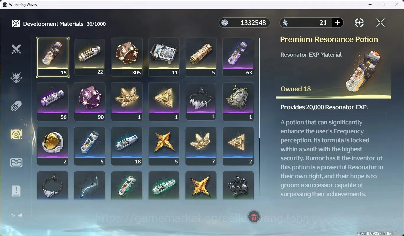 Wuthering Waves Accounts SEA|UL 27|Rank 3|2 Char Limit [Phrolova, Lucilla]+ image 10