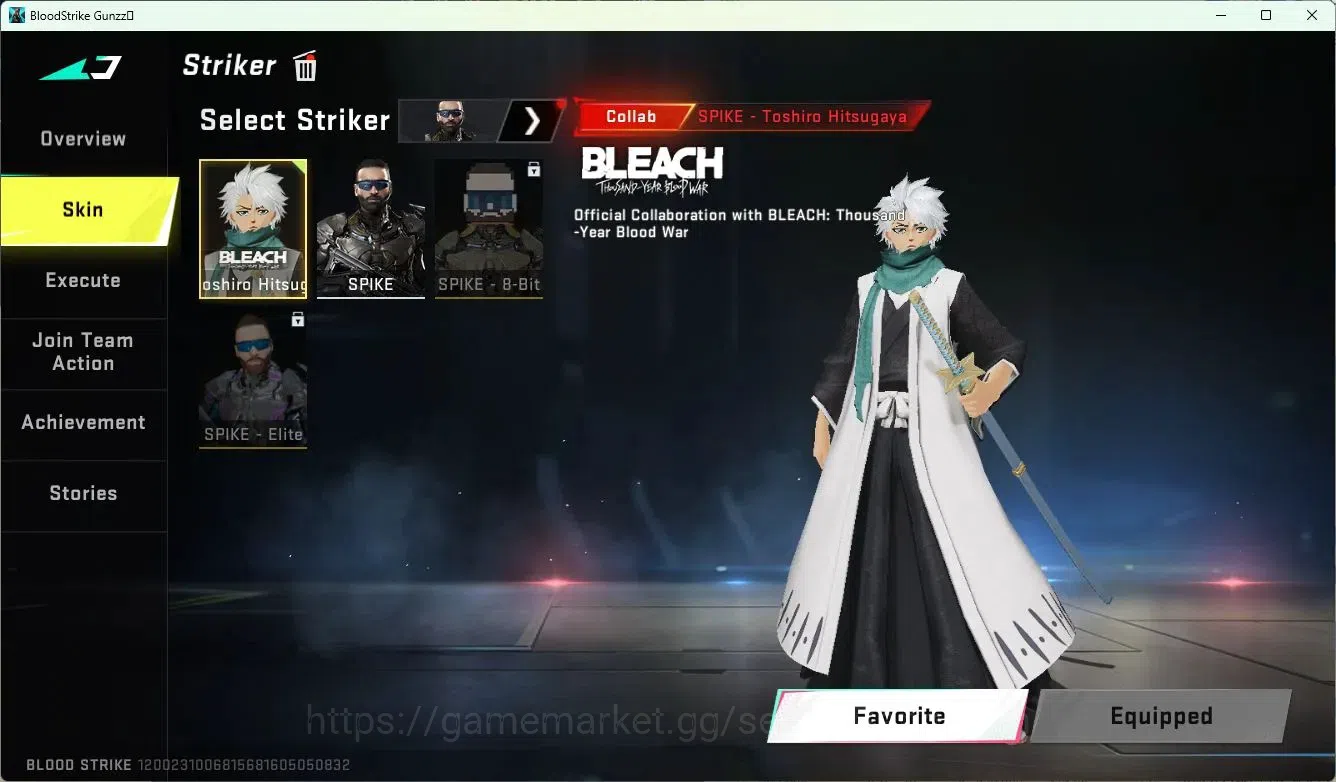 Blood Strike Accounts ASIA | 5 Collab Skins | 1 Limited Skins | 2 Melee| image 3