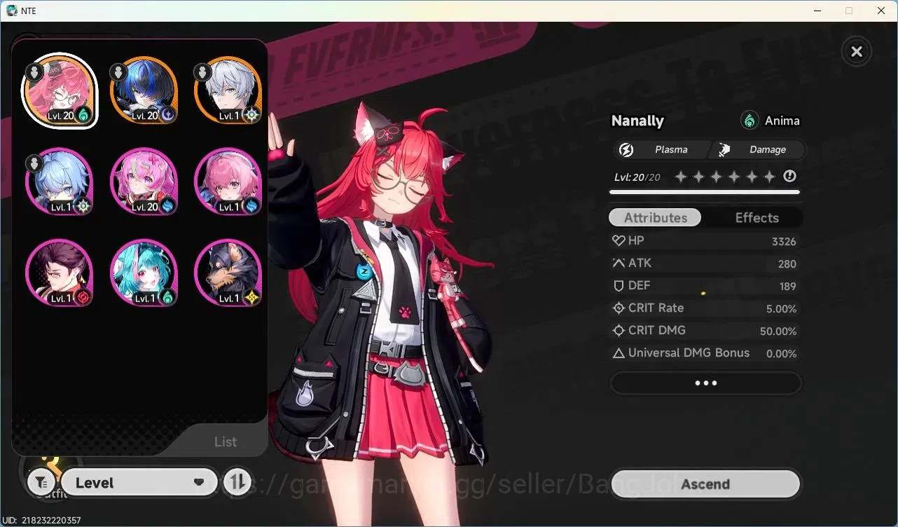 Neverness to Everness Accounts EUROPE | Starter Lv 9 | 2 SSR (Nanally,Daffodill)+ image 3