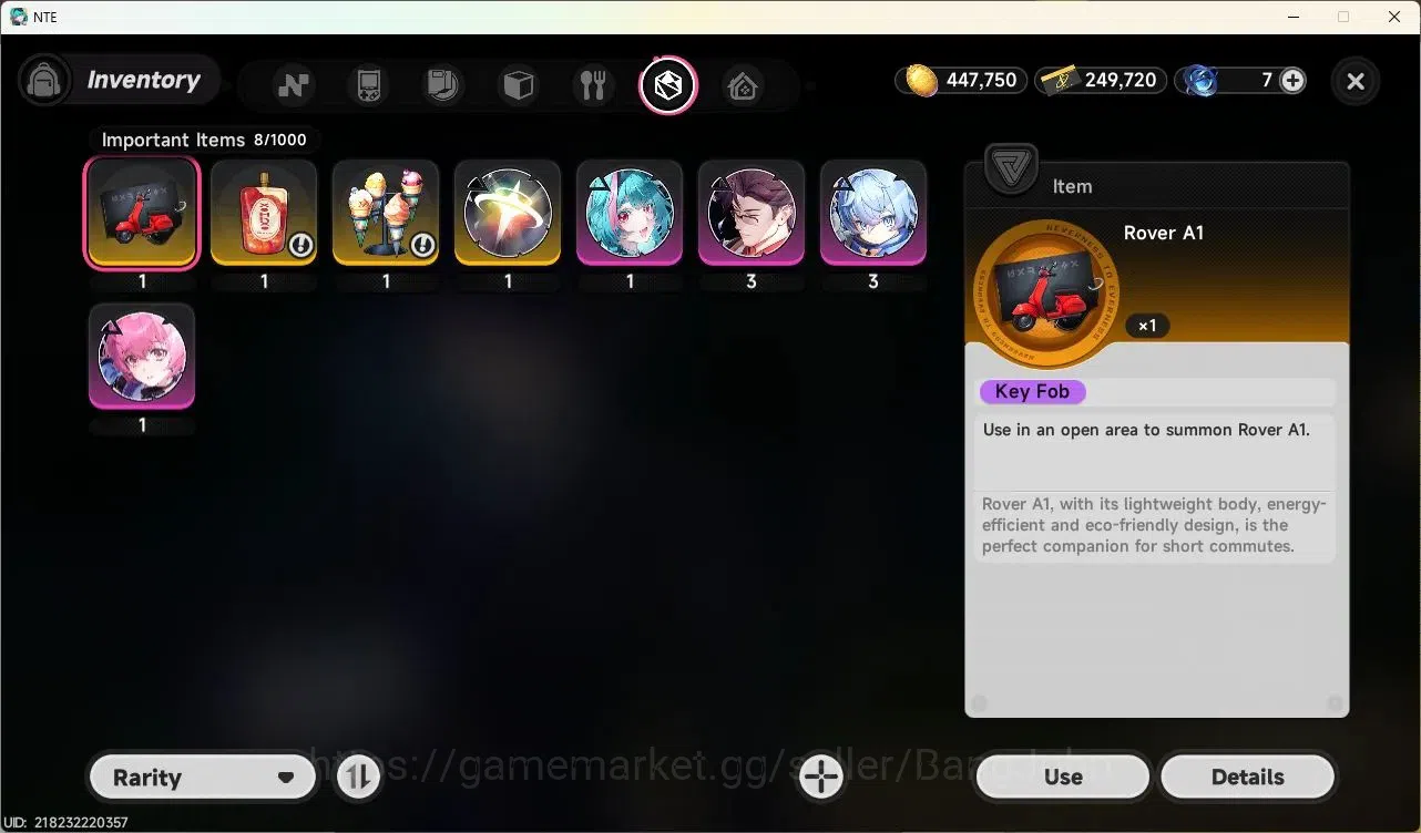 Neverness to Everness Accounts EUROPE | Starter Lv 9 | 2 SSR (Nanally,Daffodill)+ image 8