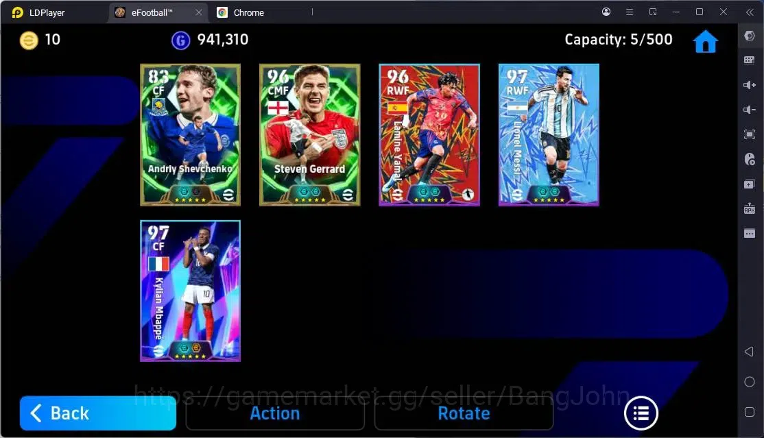 eFootball Accounts Mobile | PW 3065 | Epic Shevchenko, Gerrard | Show image 3