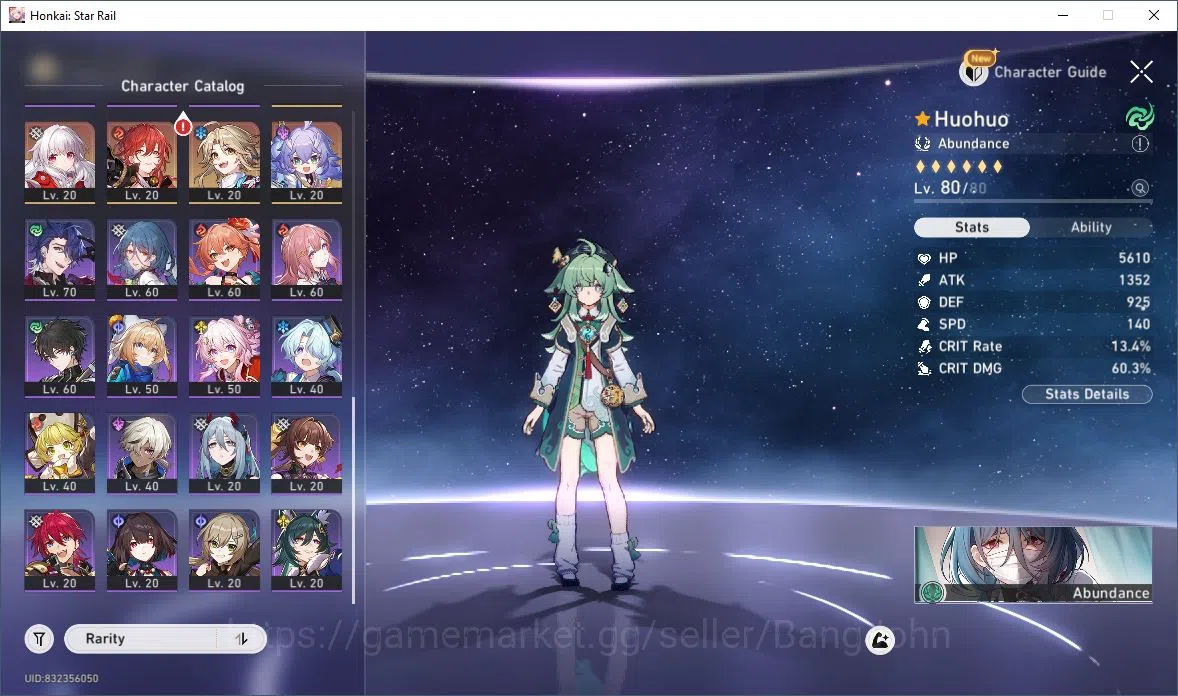 Honkai Star Rail Accounts ASIA TL70|5 Sig LC:Phainon/Herta/Jiaoqiu/Acheron/C image 4