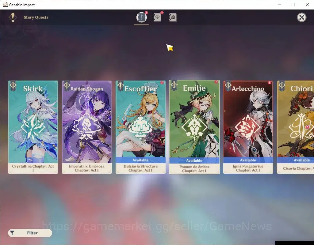Genshin Impact Accounts ASIA|AR 56|2imit+5(*5Weapon)|[SkirkC2,EscoffierC2] image 13