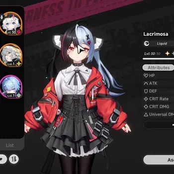 Neverness to Everness Accounts GLOBAL SEA|HL 30|4 S-Class [Hathor,Sakiri] 2 Limited [Shinku,Lacrimosa]|S-Class Selector