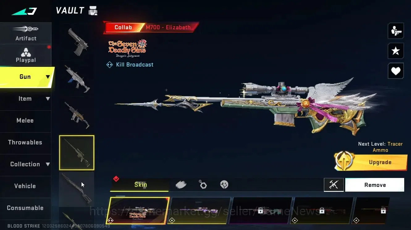 Blood Strike Accounts Asia|2 ETERNAL[M4A1 Lv5,DEagle Lv2]|Collab TR[MCX, image 16