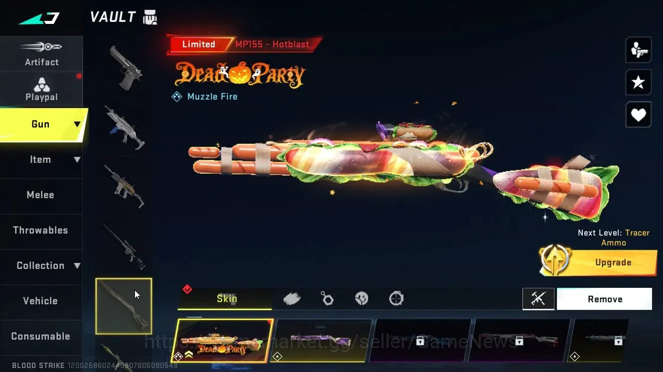 Blood Strike Accounts Asia|2 ETERNAL[M4A1 Lv5,DEagle Lv2]|Collab TR[MCX, image 17