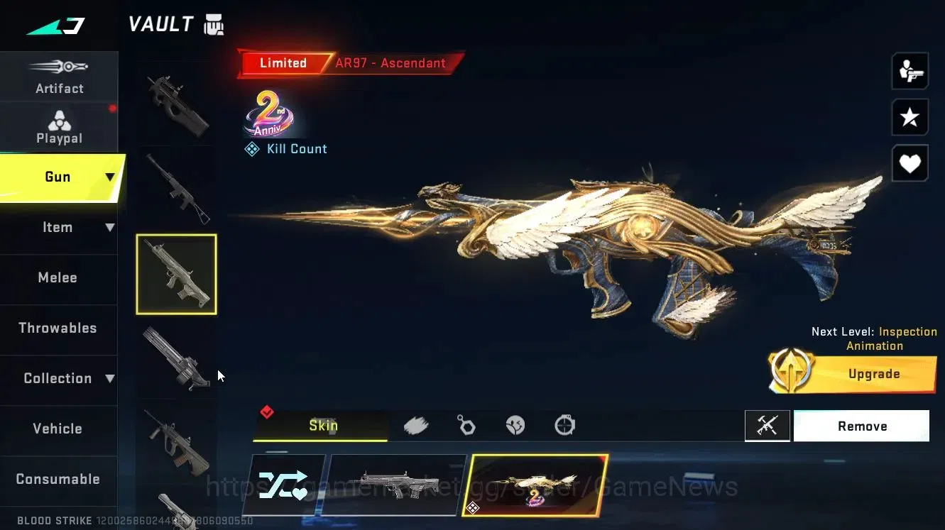 Blood Strike Accounts Asia|2 ETERNAL[M4A1 Lv5,DEagle Lv2]|Collab TR[MCX, image 18