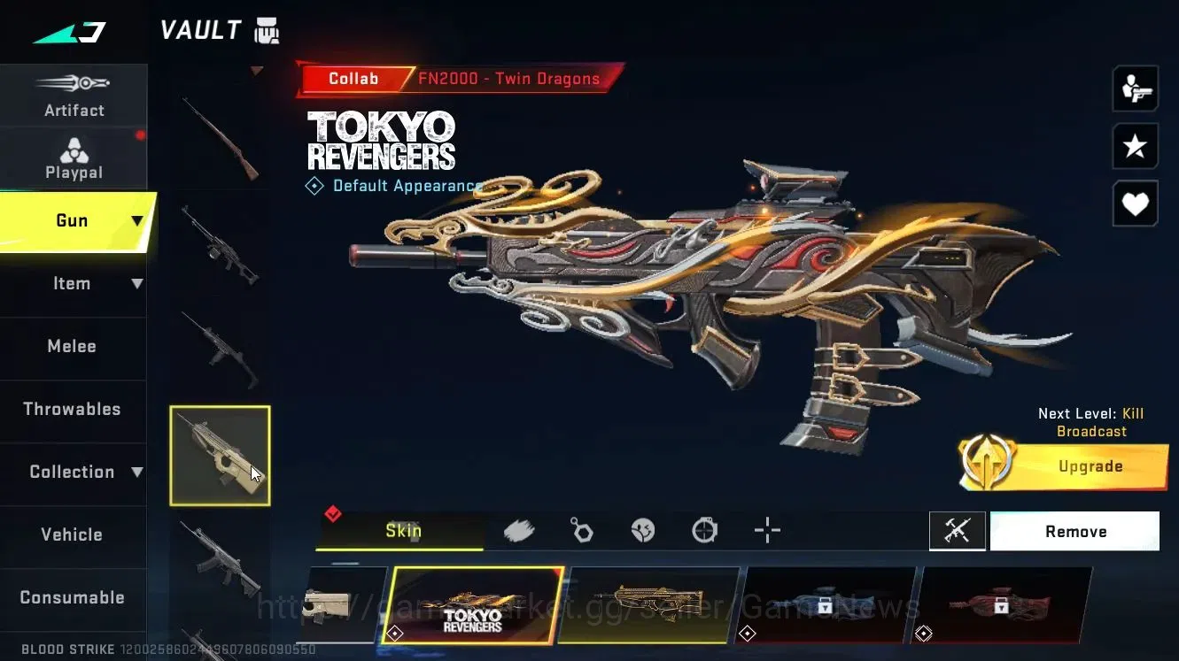Blood Strike Accounts Asia|2 ETERNAL[M4A1 Lv5,DEagle Lv2]|Collab TR[MCX, image 20