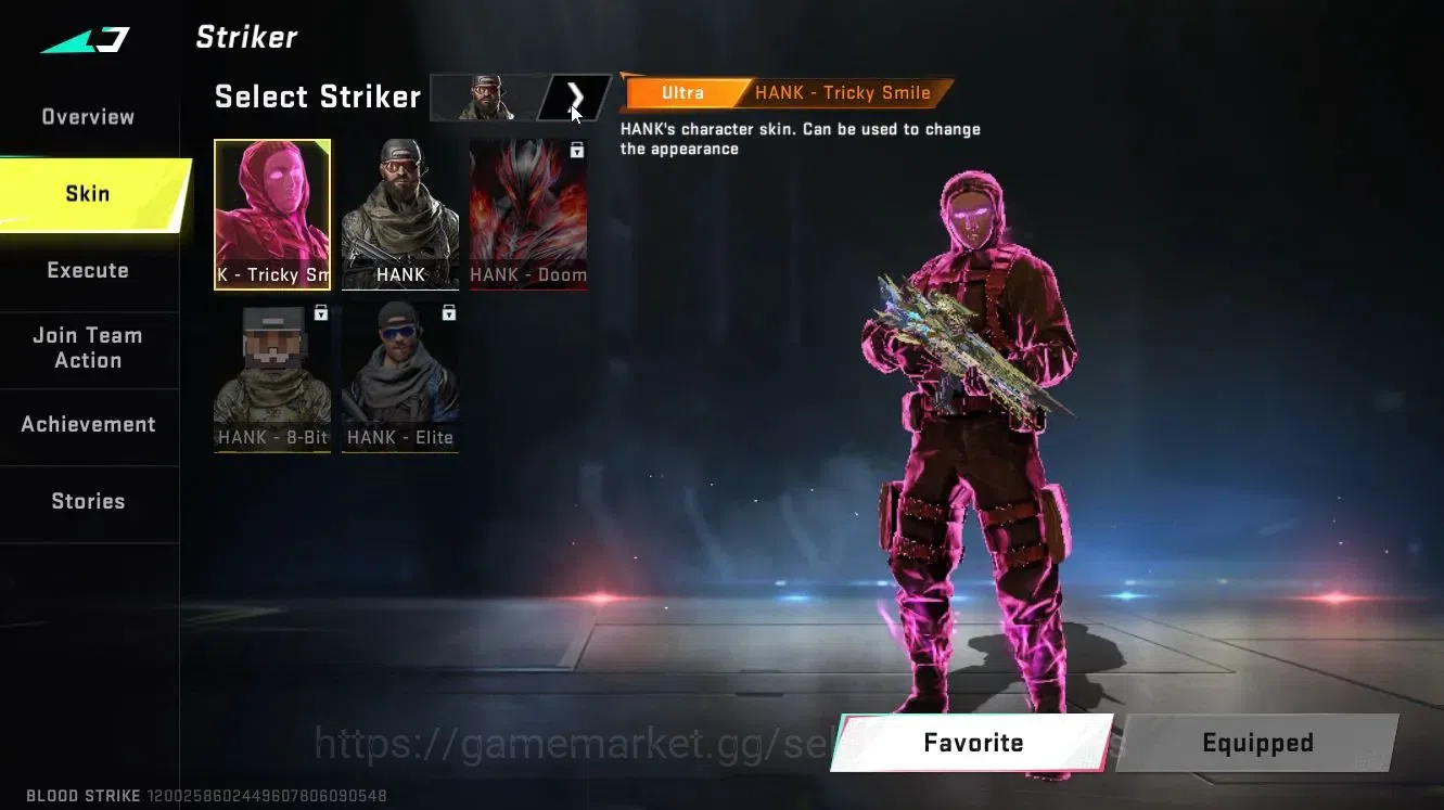 Blood Strike Accounts Asia|2 ETERNAL[M4A1 Lv5,DEagle Lv2]|Collab TR[MCX, image 7