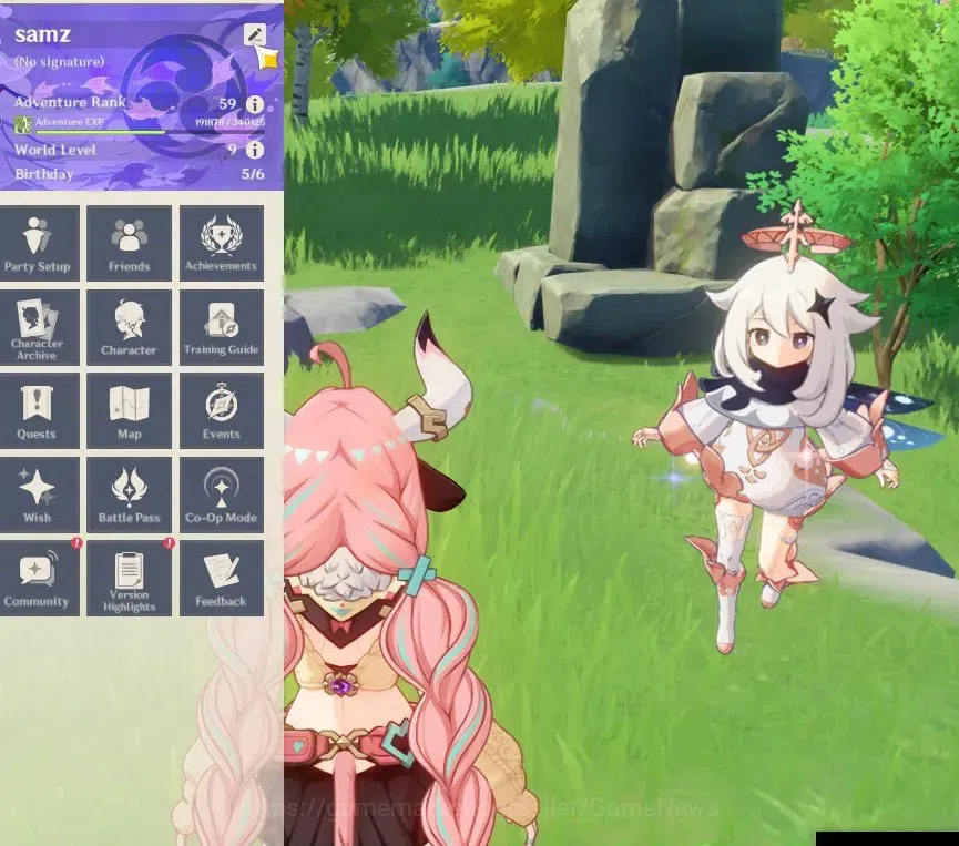 Genshin Impact Accounts Mid Game ASIA|AR 59|PremTim Arlec|2370 Primo|13 Limited + 9 (*5 1
