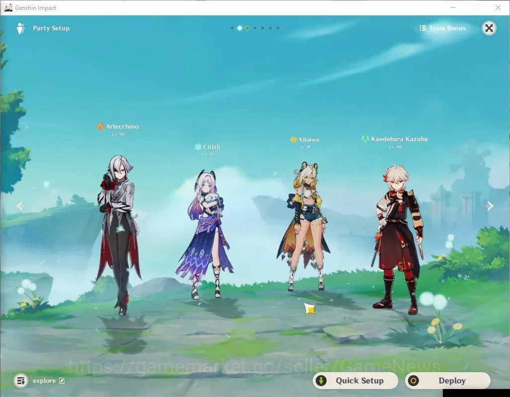 Genshin Impact Accounts Mid Game ASIA|AR 59|PremTim Arlec|2370 Primo|13 Limited + 9 (*5 3
