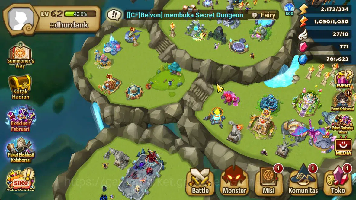 Summoners War: Sky Arena Accounts ASIA Lv 62|2 LD Asima, Vermilion|19 NB5(Minato,Sea image 1