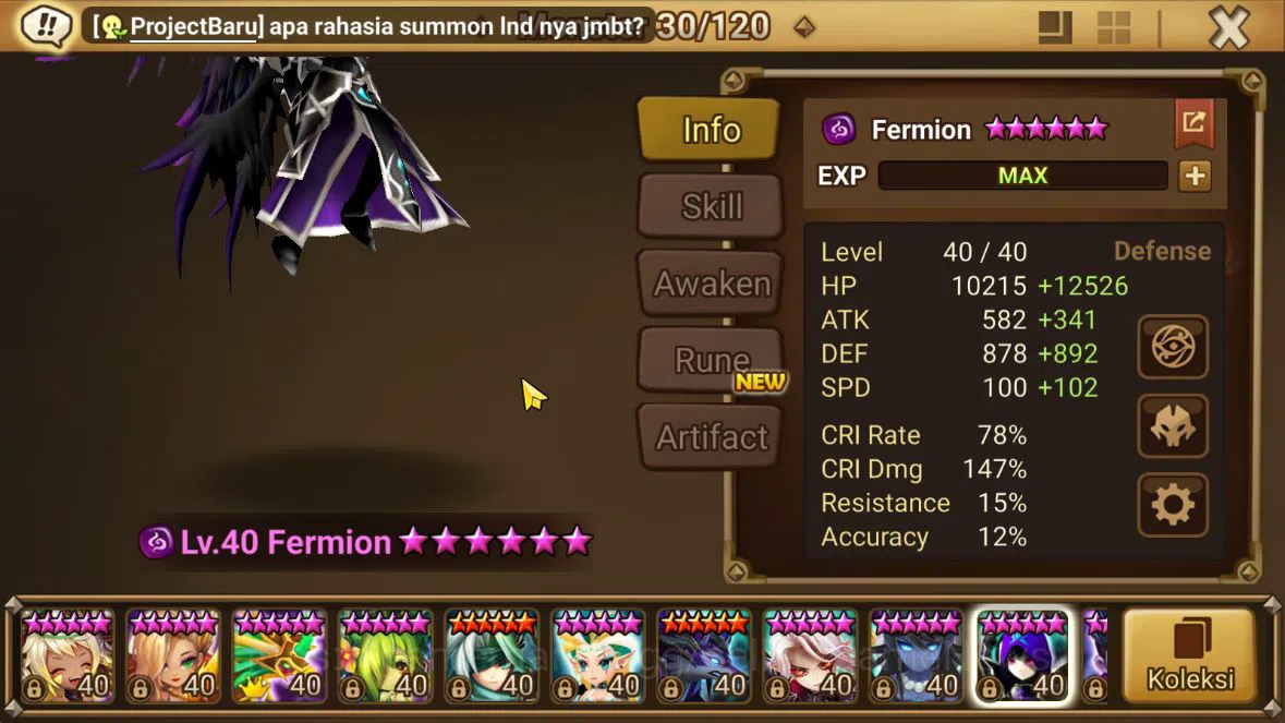 Summoners War: Sky Arena Accounts ASIA Lv 62|2 LD Asima, Vermilion|19 NB5(Minato,Sea image 6