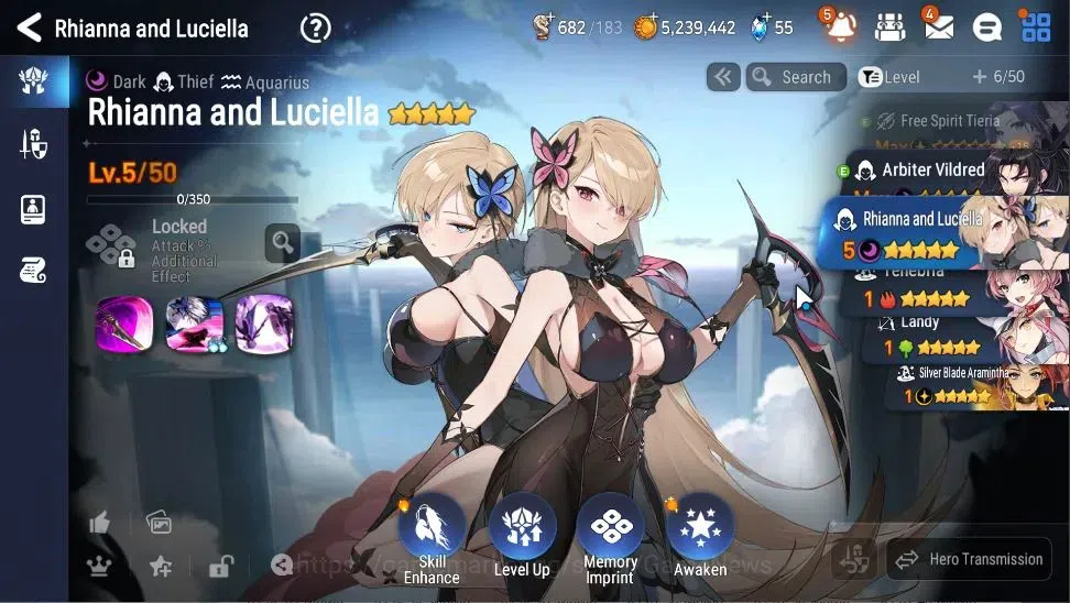 Epic Seven Accounts Global|UnVerif|2 ML(Rhianna&Luciella,Silver Blade  image 15