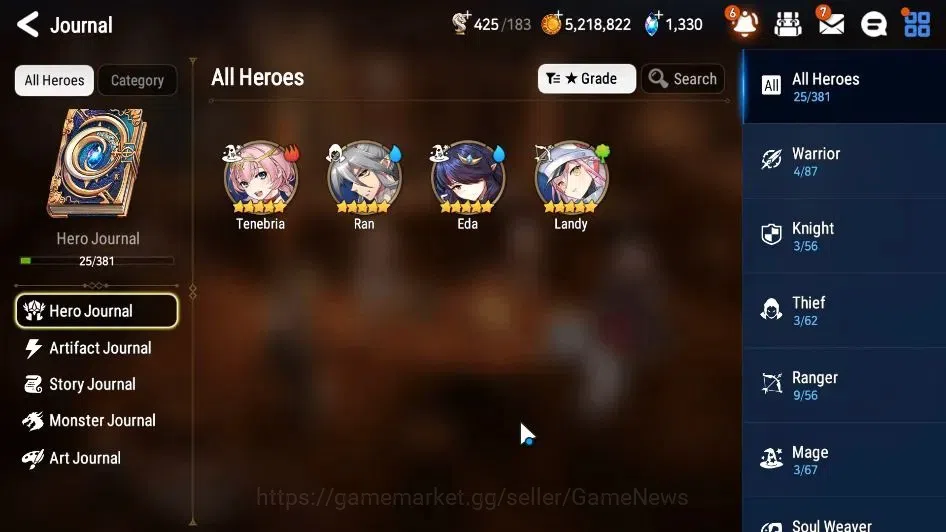 Epic Seven Accounts GLOBAL Unverif|New Era|2 ML(Rhiana & Luciel,Briar image 7