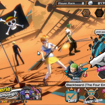 One Piece Bounty Rush Starter Global|5EX|The4Emperor Teach,WI Trafalgar Law,GP N image 1
