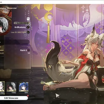 Wuthering Waves Accounts Starter SEA|UL 55|3 Limited (Hsin RC5,Iuno,Chisa)+Signature Weapon +4 STD Char|DB Lvl 30|Female MC