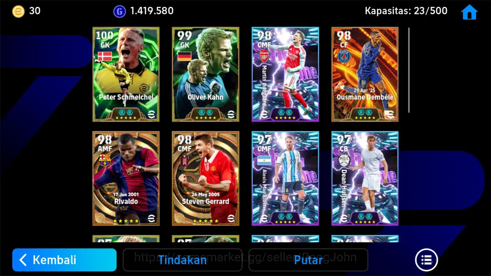 eFootball Accounts Android|PW 3182|BigT Ousmane Dembele,BigT Gerrard, image 4