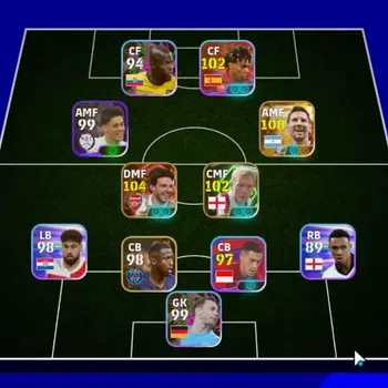eFootball Accounts Legends & Iconic Players Android|Big Time Lionel Messi 15 Jul'26,Declan Rice 3 Jan'26|Epic Paul