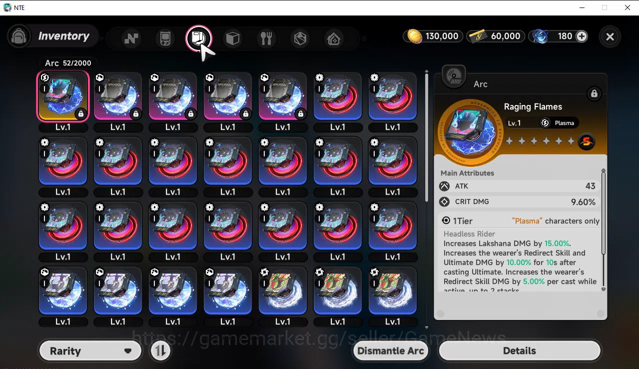 Neverness to Everness Accounts GLOBAL EU |HL 3| 1 SSR Limited Nanally |1 S Arc| 6 image 4