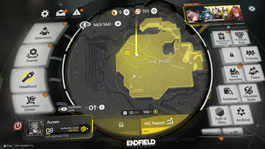Arknights: Endfield Accounts ASIA | Starter ACC| Rossi | More detail check SS A image 3