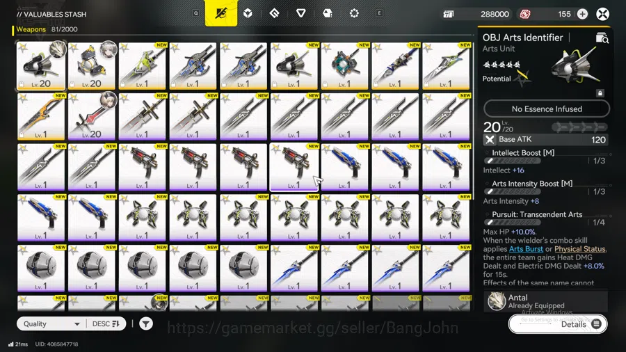 Arknights: Endfield Accounts ASIA | Starter ACC| Rossi | More detail check SS A image 4