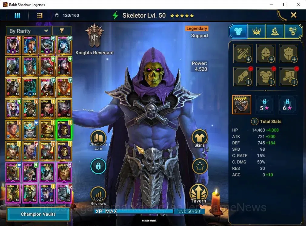 Raid: Shadow Legends Accounts Lv56 929K Power|24 Legend(Alice,Ninja,Corvis,Hilvi image 13