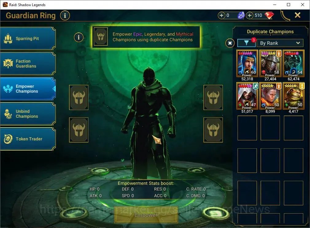 Raid: Shadow Legends Accounts Lv56 929K Power|24 Legend(Alice,Ninja,Corvis,Hilvi image 18
