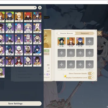 Genshin Impact Accounts Mid Game ASIA|AR 45|3 Limited + 2 Standard + 3 (*5 Weapon)| Flins,Venti,Tartaglia |Mona,Diluc|Male