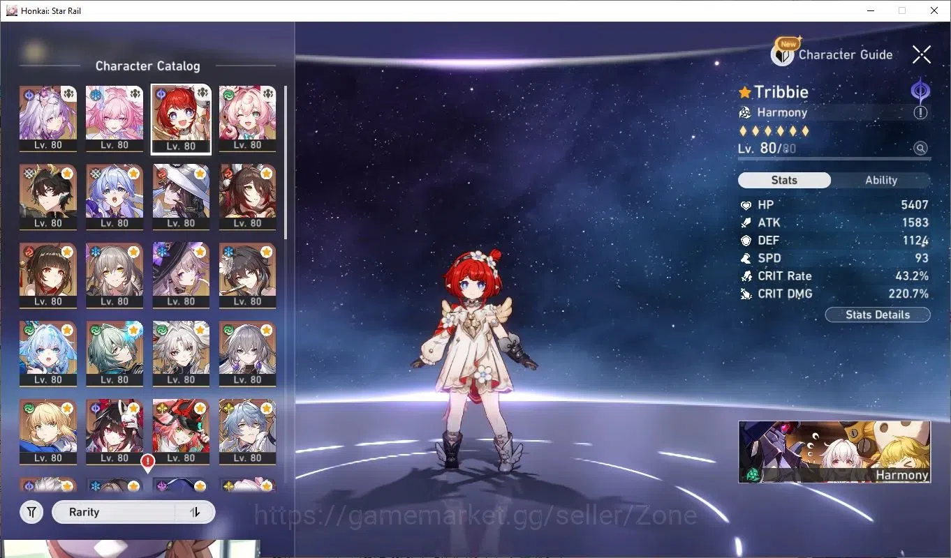 Honkai Star Rail Accounts Others ASIA|L80 Characters: Cyrene, Castorice, Hyacine, Sparkle, Seele, Acheron, Huohuo, Mydei 10