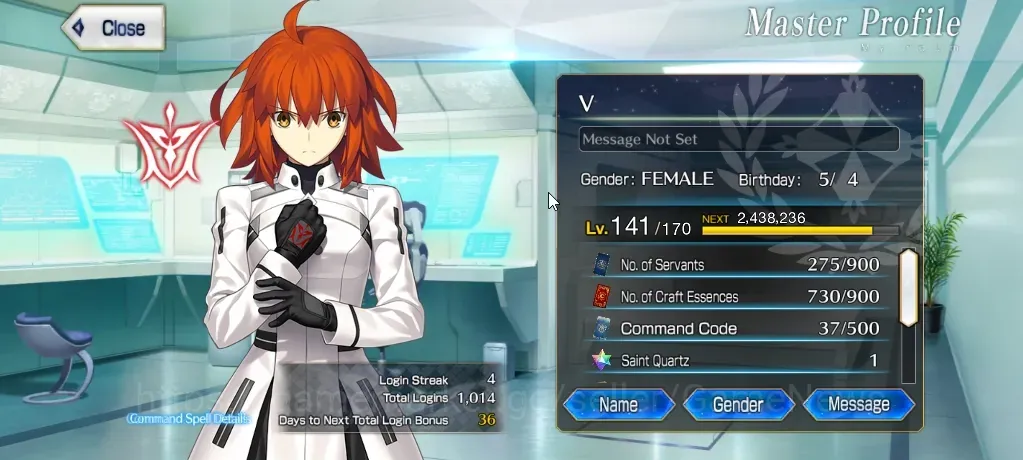 Fate-Grand Order Accounts NA Lvl 141|21 SSR|Manannan NP5,Sodom NP3,(Jeanne,Durga,Arjuna)NP2,Medusa,Ishtar,Altria Caster 1